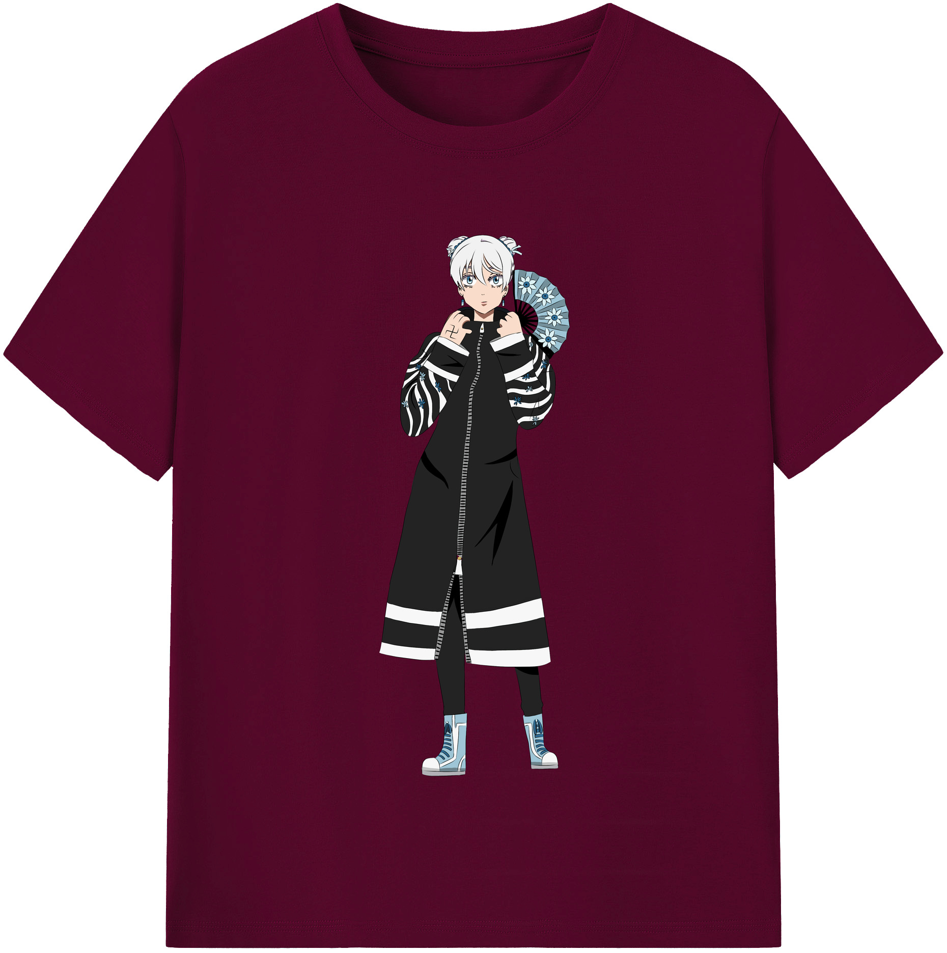 （画像用） 東京リベンジャーズ Tokyo Revengers レディースカジュアルプリントTシャツ（綿100％）